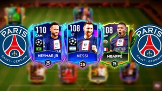 Maxed Out PSG (Paris-Saint Germain) Special Squad + Messi Gameplay - FIFA Mobile 22