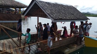 First day of Jan.1 2021 Family bonding at Day-asan floating Dinez resurt