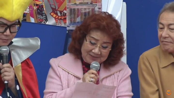 nozawa-san reads letter from toriyama-sensei