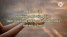 Ang mula sa Diyos ay nakikinig sa mga salita ng Diyos,