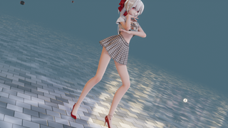 【Siklus MMD Yin Lemah】 Kencan biliar dengan wanita bernada lemah