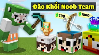 Minecraft Bedwars Đào Khối Noob Team Siêu Vip * KHANGG TROLL NOOB BẰNG VŨ KHÍ MẶT TRỜI HACKER ??