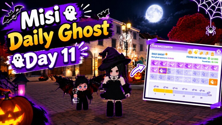 Tutorial Misi Daily Ghost Day 11 Bloxburg Event Halloween 2026