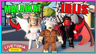 MALAIKAT DAN IBLIS REBUTIN AKU !!! - brookhaven rp roblox indonesia