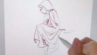 [Zhi Shangjun] How to draw different fold shapes! simulacrum~