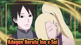 Adegan Boruto Ino x Sai