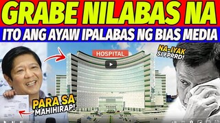 KAKAPASOK LANG GRABE! MEGA HOSPITAL ni PBBM NILABAS na! MEDIA NAGULANTANG! REACTION VIDEO