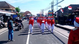LOMBA Gerak jalan tingkat sma Se kec. tutur