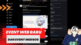 Event Web Baru Dan Ada Event Di Twitternya Genshin