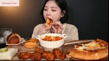 Món Hàn : Ăn hết cả bàn thức ăn nhanh nào 4 #congthucmonngon