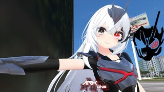 VRCHAT 假面骑士娘化 亚克一变身