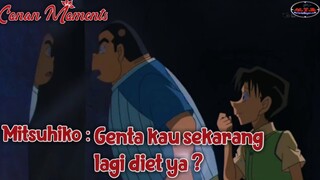 Detective Conan / Case Closed Mitsuhiko : Genta kamu sekarang lagi diet ya?