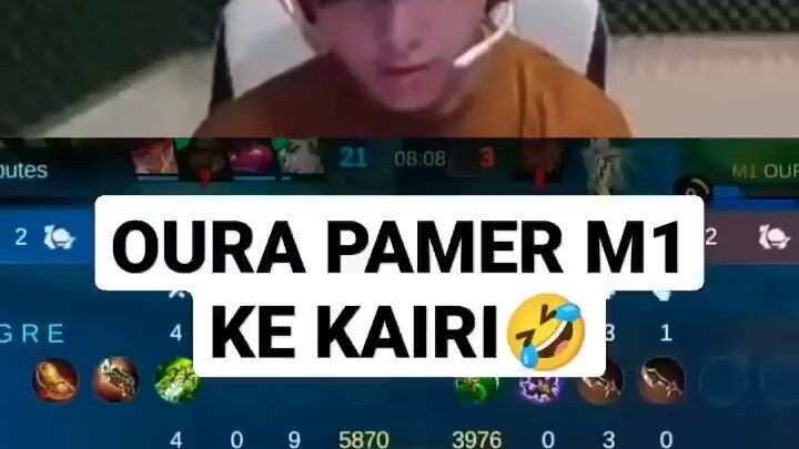 KETIKA OURA MAU CURI BUFF KAIRI DAN PAMER M1🤣 - Mobile Legends #shorts