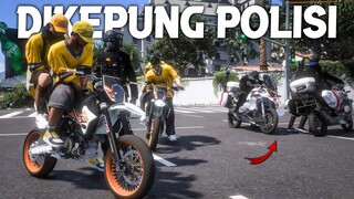 STRATEGI EPIC‼️AKSI KEPUNG ALL UNIT POLISI KEPADA TRICKSTER‼️- GTA 5 ROLEPLAY