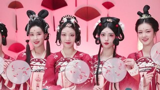 [SING Girls Group] Dance MV of "Tang Palace Girls" (Hanfu version), cute and adorable dream back to 