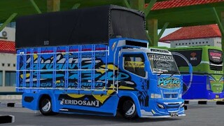 SHARE LIVERY MOD CANTER SUJAMA MALIKA BY ‎@BUDESIGN ™  ||MOD BUSSID TERBARU