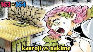 Kanroji vs nakime riview manga kimetsu no yaiba chapter 163 - 164