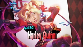 Rov : Solo rank 100 ดาว กับ Harly Quinn