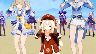 [Genshin Impact] Wearing new clothes and jumping into a love cycle and being watched