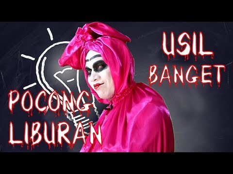 Video Pocong - Hantu Pocong Kepo Liburan | Pocong Usil | HantuLucu | Pocong Pink