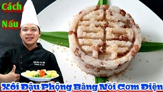 Bí quyết Nấu Xôi Đậu Phộng Bằng Nồi Cơm Điện Đơn Giản || dễ như trở bàn tay