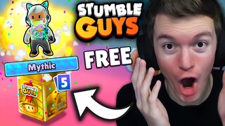 OPENING NEW FREE *GOLDEN* PRIZE BOXES IN STUMBLE GUYS!