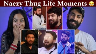 Reaction On : Naezy Funny & Thug Life Moments In Bigg Boss | Naezy Bigg Boss Reaction | Beat Blaster