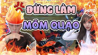 [ Garena Free Fire ] Mõm Phát Quạo Khi Ghép Ngẫu Nhiên Gặp Gái Không Bật Mic - Học Mõm