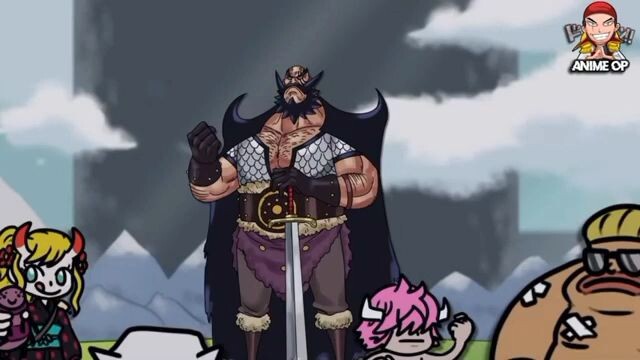 garling harard dan Roger babak belur  onepiece