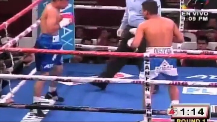 Roman Gonzalez (Nic) vs Manuel Vargas (Mex) - titulo mundial mini mosca de la AMB