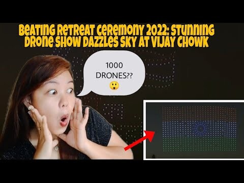 Beating Retreat ceremony 2022: stunning drone show dazzles sky at Vijay Chowk | REACTION