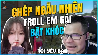 [Free Fire] Ghép Ngẫu Nhiên Troll Em Gái Sắp Bật Khóc Vì Quá Lầy