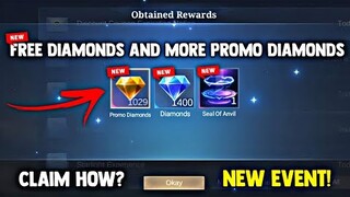 NEW EVENT! GET FREE 2K DIAMONDS AND PROMO DIAMONDS REWARDS! LEGIT! | MOBILE LEGENDS 2022