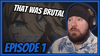 THE FEELS ARE COMING, AREN'T THEY? | Violet Evergarden Episode 1 Reaction