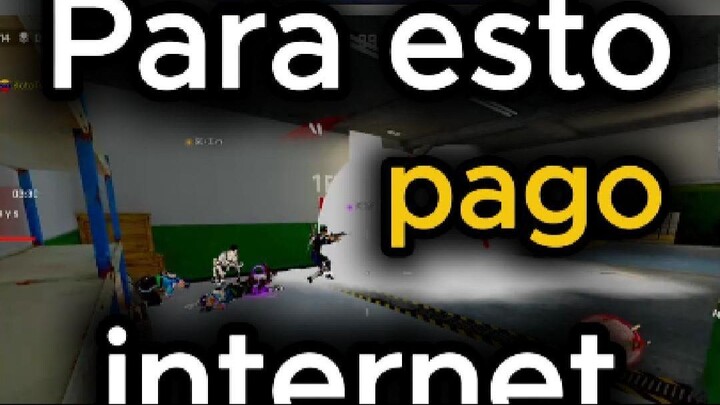 para esto pago el internet