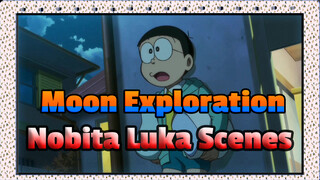 Nobita's Chronicle of the Moon Exploration 2019 - Nobita Saving Luka With His Friends