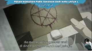 Pesan Kematian Tahanan Dari KIRA Untuk L!