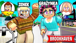 ZOSTALIŚMY DZIADKAMI z SMILESLOW na BROOKHAVEN RP w ROBLOX! śmieszne 🤣🤣