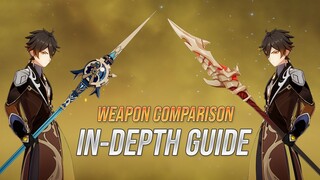 CRESCENT PIKE VS DRAGONSPINE SPEAR ZHONGLI GUIDE | GENSHIN IMPACT 原神