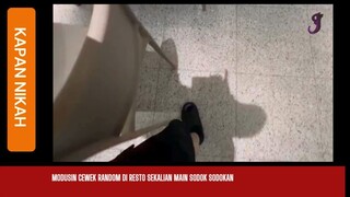 Di resto main sodok-sodokan