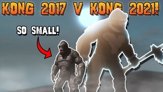 KONG 2017 VS KONG 2021 | What's the difference? | Kaiju Universe