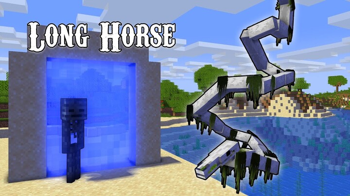 Monster School: LONG HORSE WARNED! - Minecraft Animation