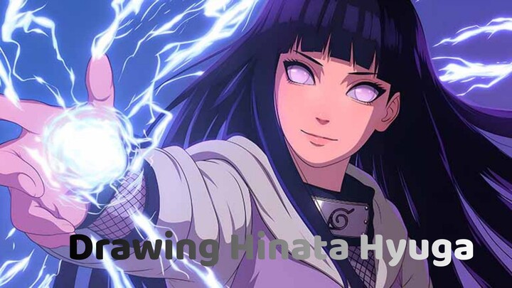 Drawing Hinata Hyuga
