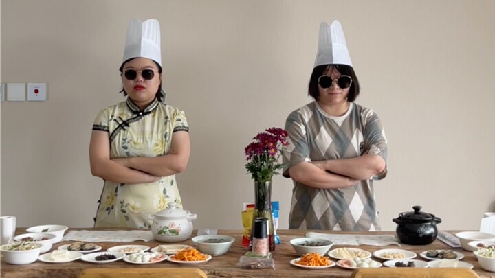 Can you guess whose cooking skills are better?