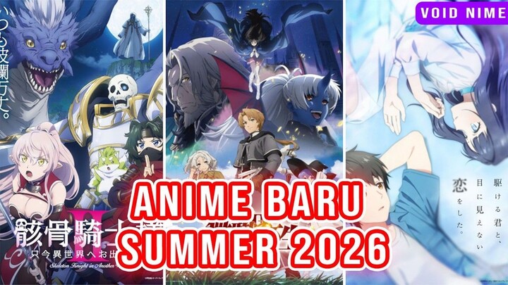 11 Anime Summer 2026 TERBAIK! Wajib Ditonton - Romance, Action, Isekai yang EP