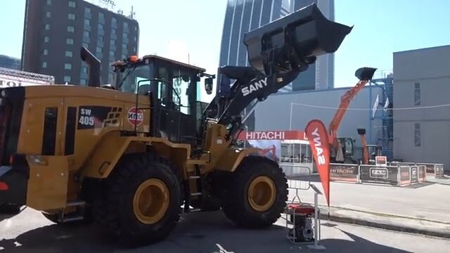 SANY SW405K Wheel Loader (2026) Exterior and Interior