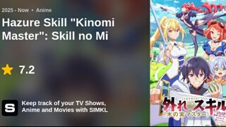 Ep_2 | Hazure Skill Kinomi Master [ Master Buah Menjadi Dewa Pedang ] Sub Indo