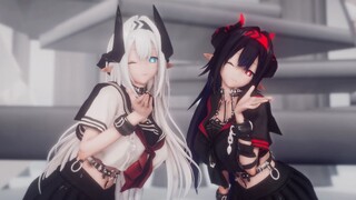 [Huizhiyin/mmd] Huizhiyin dan Qian Zaohei JK menyukai ruang dansa
