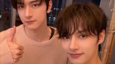 Lin Yi และ Wen Junhui ถ่ายทำ "My Surname is Shi" ที่ Hybe