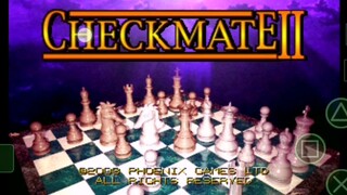 Checkmate II (PS1) CPU Black lose while P1 White wins. ePSXe emulator.